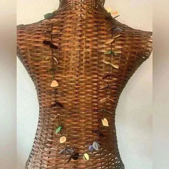 Super long tagua nut necklace - Picture 1 of 4